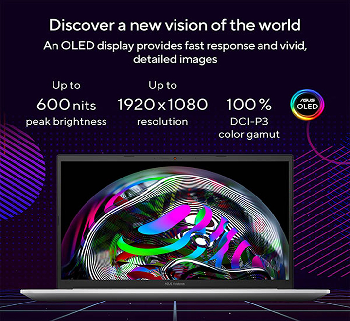 ASUS Vivobook Pro 15 M3500QC-OLED1R5W 3